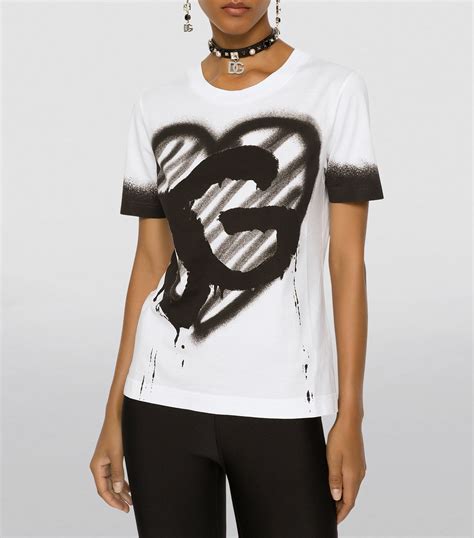 dolce gabbana t shirt leopard|Dolce & Gabbana t shirts women.